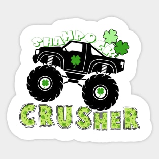 Shamrock Crusher Sticker